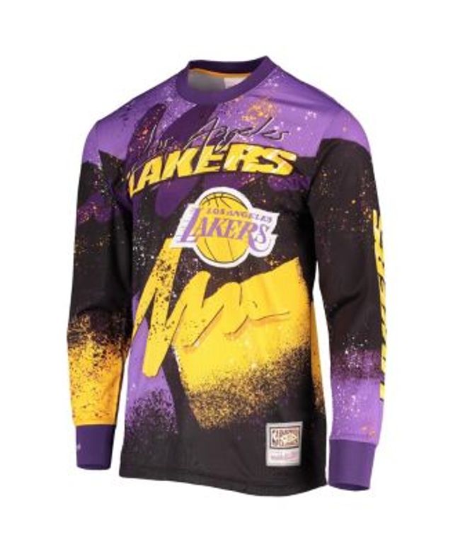 Black Pyramid Men's Gold Los Angeles Lakers Sublimated T-shirt - Macy's