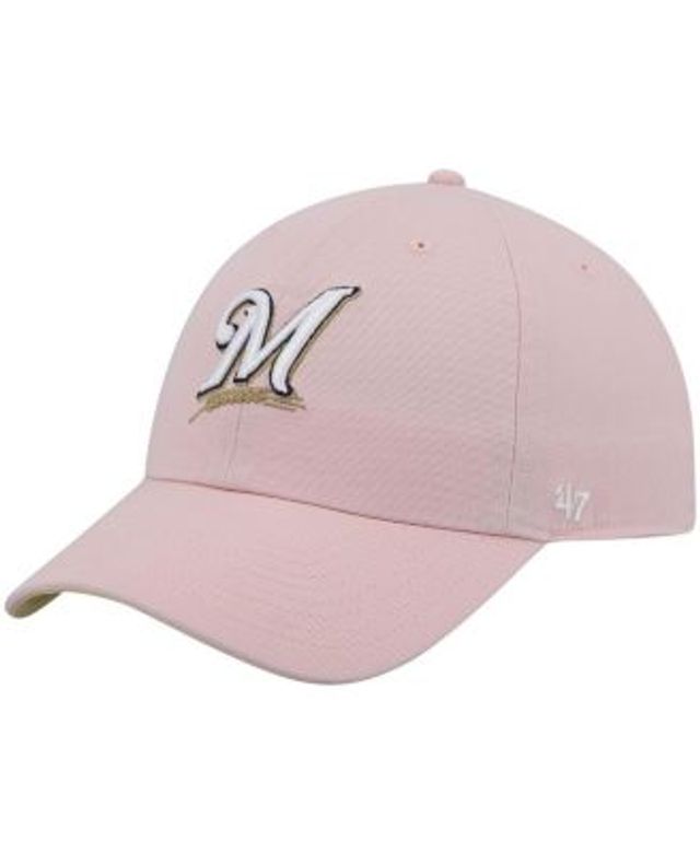 Men's '47 Pink San Diego Padres Periwinkle Orchid Undervisor Clean Up  Adjustable Hat