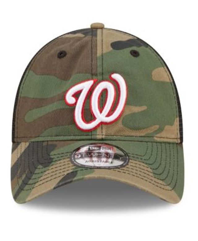 Men's New Era Brown/Black Washington Nationals Color Pack 2-Tone 9FIFTY  Snapback Hat