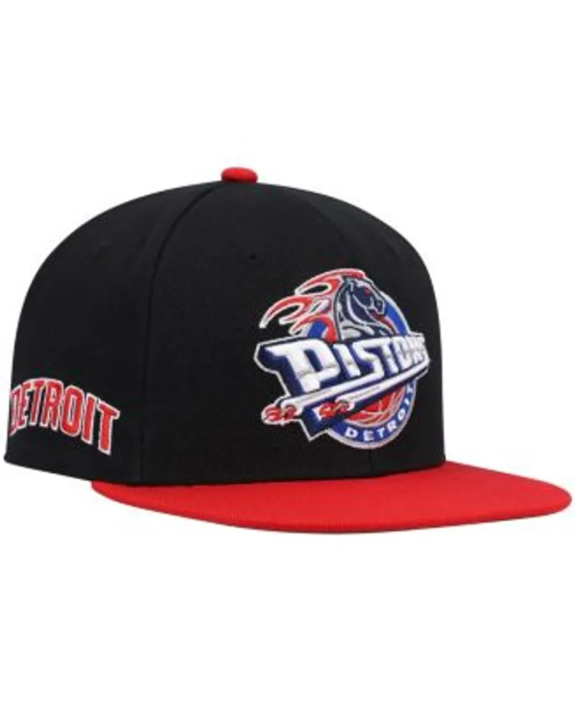  Mitchell & Ness Detroit Piston New Black Teal Red