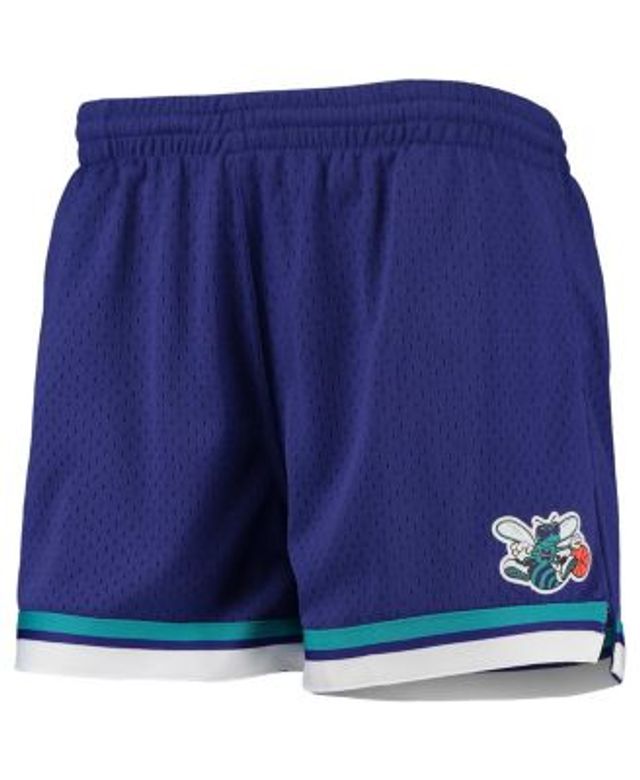 Women's Mitchell & Ness White Vancouver Grizzlies Jump Shot Shorts