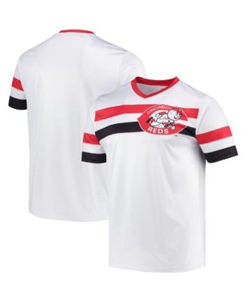 Ken Griffey Men's Cincinnati Reds Throwback Jersey - White Replica