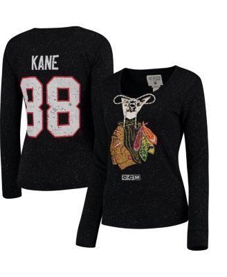 Men's Chicago Blackhawks Patrick Kane Fanatics Branded Kelly Green St.  Patrick's Day Name & Number T-Shirt