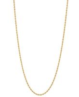 Glitter Rope 24" Chain Necklace in 10k Gold