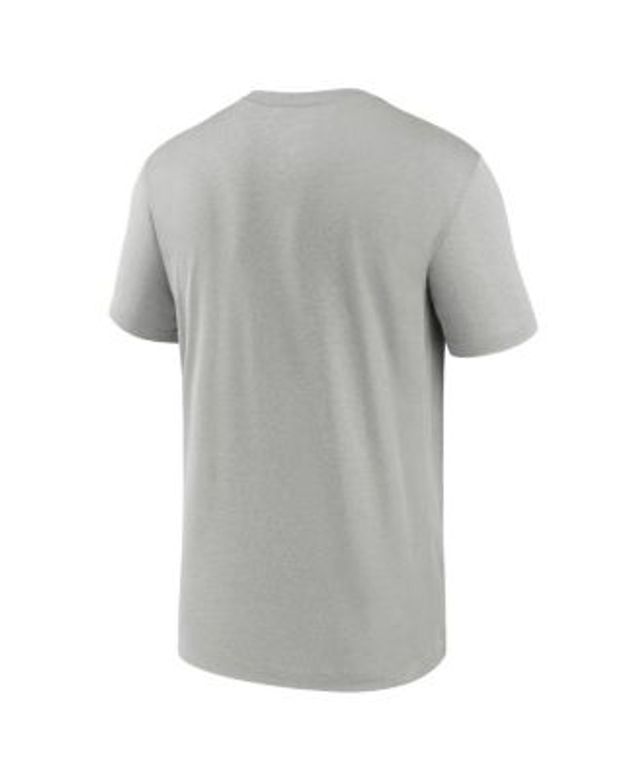 Nike / Men's Los Angeles Dodgers Gray Legend Velocity T-Shirt