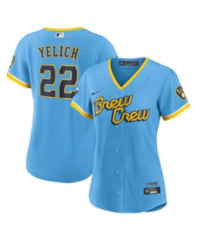Christian Yelich Milwaukee Brewers Nike Toddler Home Replica Player Jersey  - Cream