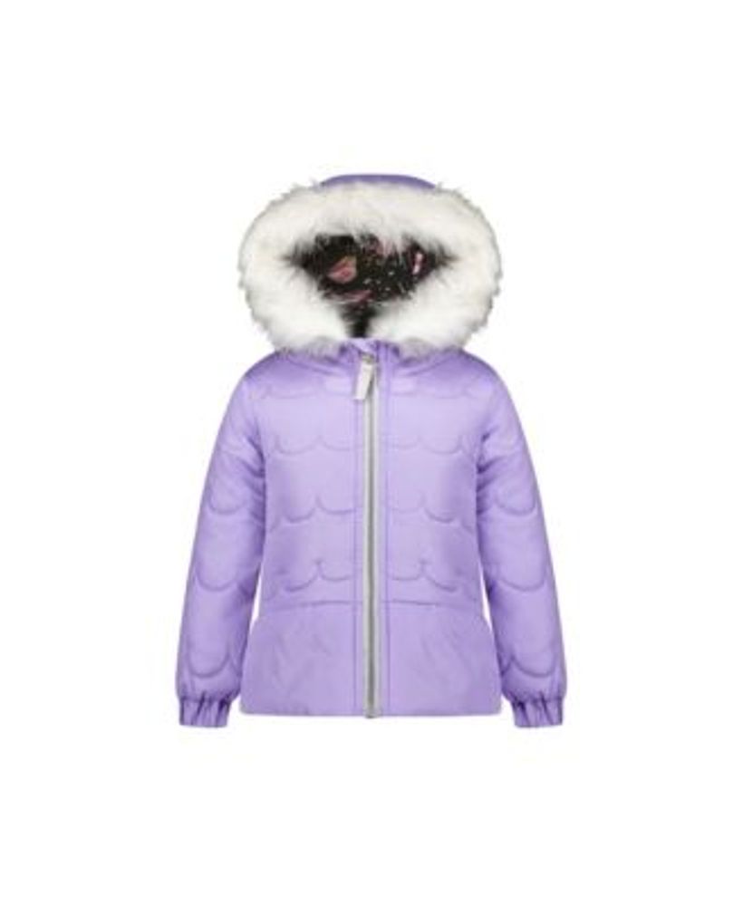 Girls Bubble Coat and Beanie