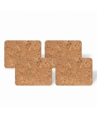 Rectangular Cork Placemats, Set of 4