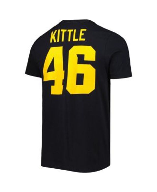 George Kittle San Francisco 49ers Nike Name & Number T-Shirt - Black