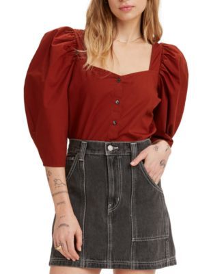 Women's Ellora Puff-Sleeve Blouse