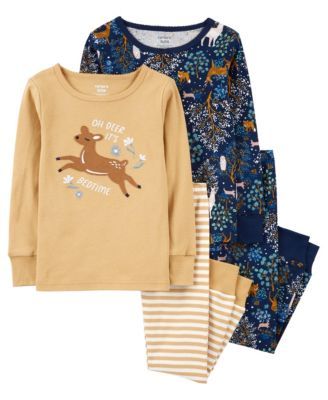 Toddler Girls Long Sleeve T-shirt and Pajama