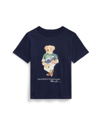 Toddler Boys Polo Bear Cotton Jersey T-shirt