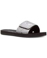 Michael Kors Women's MK Logo Pool Slide Sandals | Foxvalley Mall