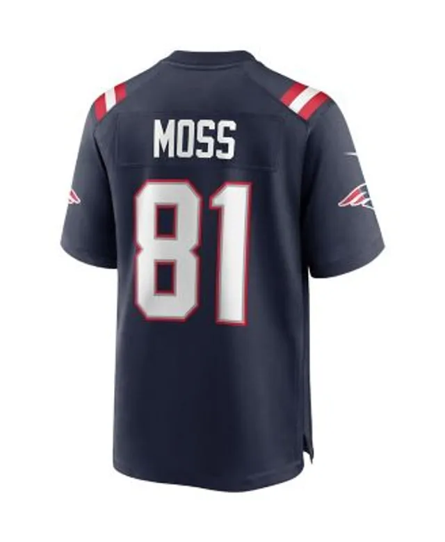 Randy Moss New England Patriots 2022 Salute To Service Retired Player  Limited Jersey - Olive