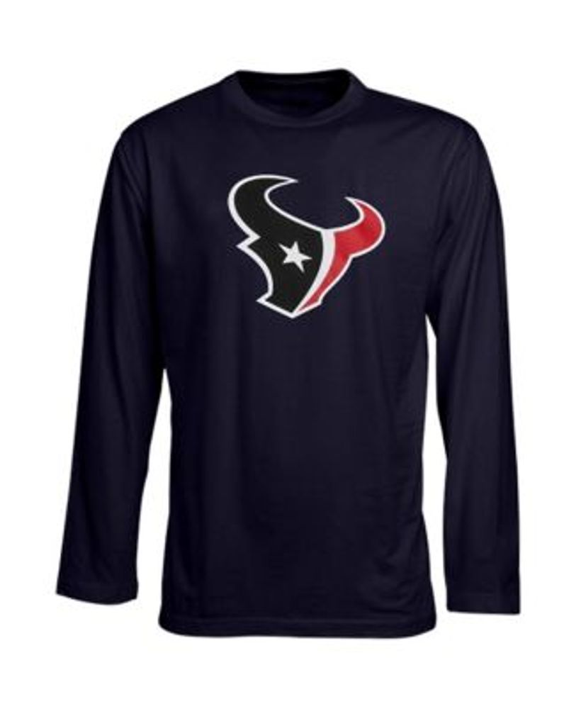 Outerstuff Houston Texans Youth Team Logo T-Shirt - Navy Blue