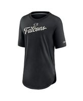 Atlanta Falcons New Era Women's Athletic Historic Varsity Lace-Up