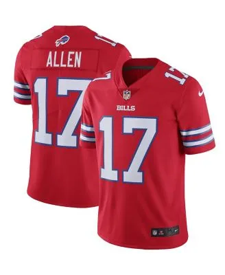 Youth Nike Josh Allen Red Buffalo Bills Color Rush Player Game Jersey