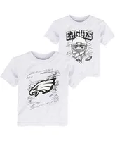 Lids Baltimore Ravens Toddler Coloring Activity Two-Pack T-Shirt Set -  White