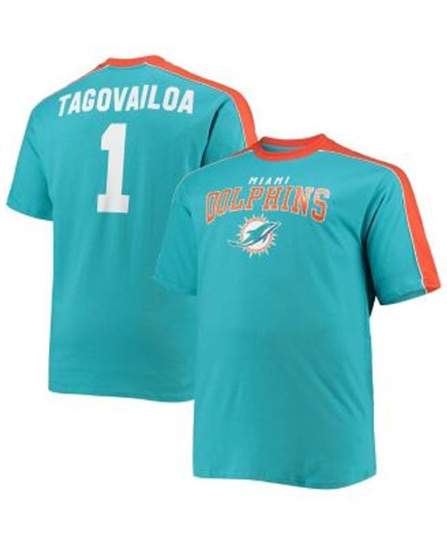 Miami Dolphins Men's Pride Name and Number Wordmark 3.0 Player T-shirt Tua  Tagovailoa