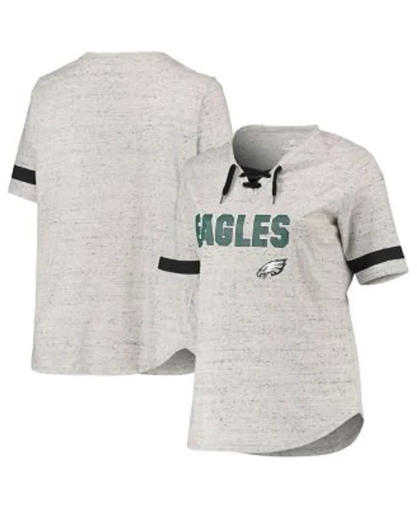 Long printed T-shirt - Dark grey/Philadelphia Eagles - Ladies