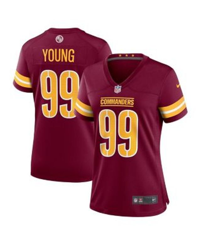 Nike Women's Chase Young Burgundy Washington Football Team Alternate Game  Jersey