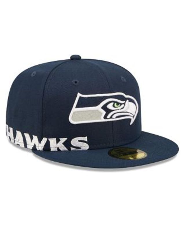 Official New Era Seattle Seahawks NFL 22 Draft Black 59FIFTY Fitted Cap  B5843_B96 B5843_B96