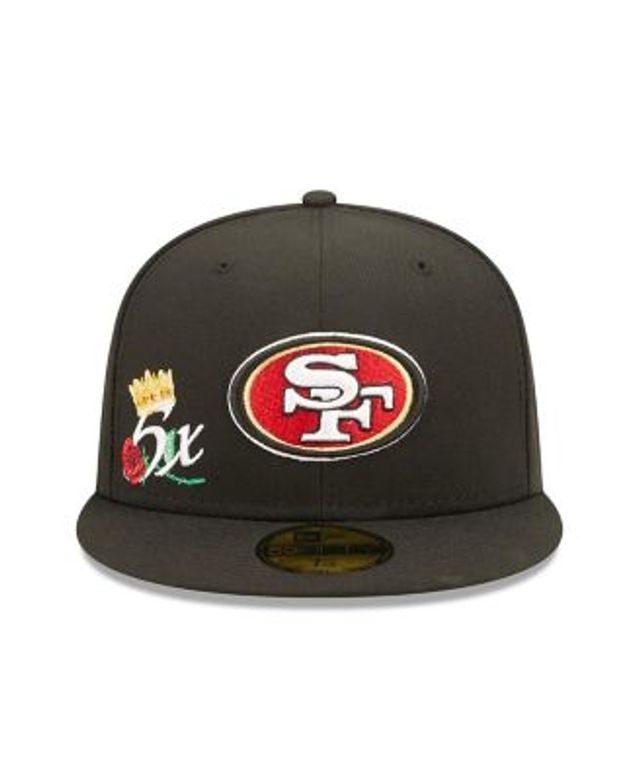 San Francisco 49ers New Era Storm 59FIFTY Fitted Hat - Graphite