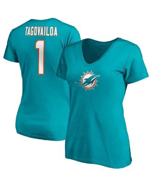 Tyreek Hill Miami Dolphins Nike Player Name & Number T-Shirt - Aqua