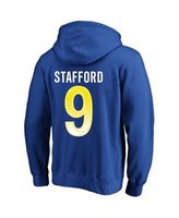 Men's Fanatics Branded Matthew Stafford Royal Los Angeles Rams Big & Tall  Player Name & Number T-Shirt