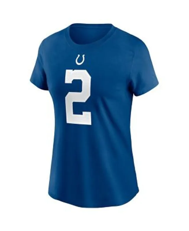 Men's Nike Jonathan Taylor Royal Indianapolis Colts Player Name & Number  T-Shirt