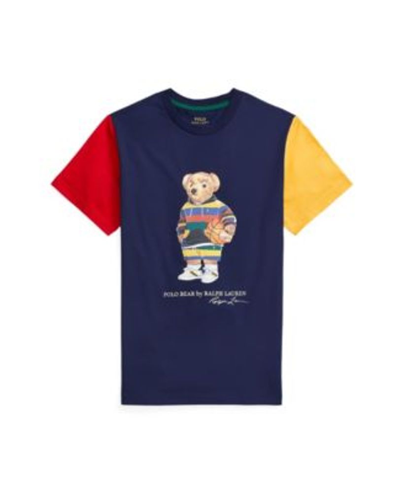 Polo Ralph Lauren Big Boys Polo Bear Color-Blocked Cotton T-shirt |  Foxvalley Mall