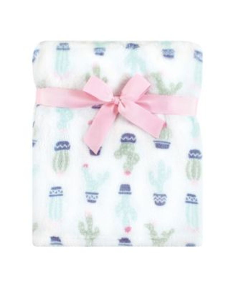 Baby Girls Plush Blanket and Security Blanket