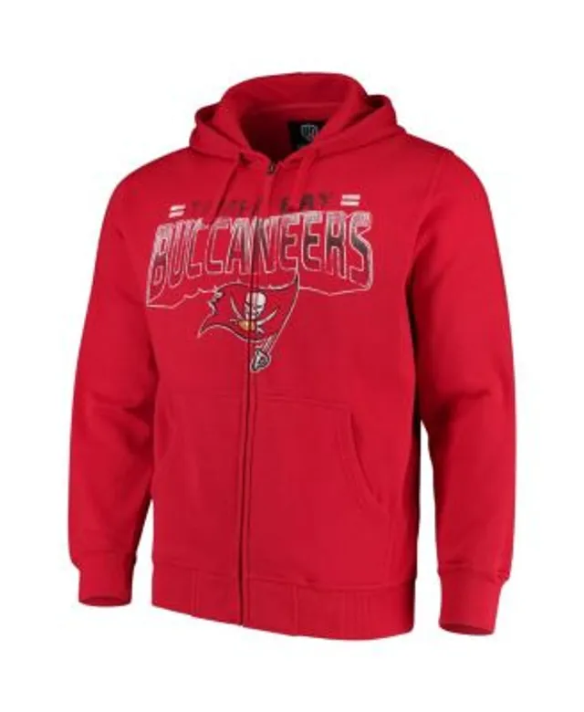 Men's Nike Red/Gray Tampa Bay Buccaneers Mascot Performance Full-Zip Hoodie Size: Medium