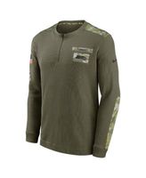 Men's Nike DK Metcalf Olive Seattle Seahawks 2022 Salute To