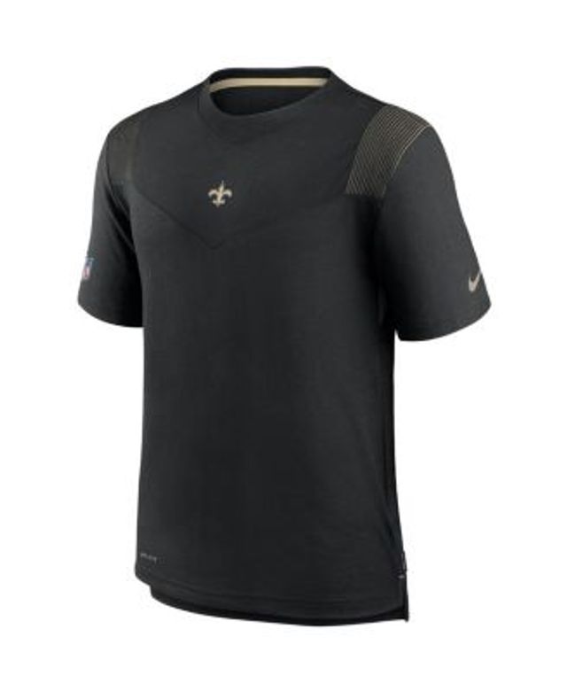 Men's Nike Black New Orleans Saints Sideline Team Velocity Performance Long Sleeve T-Shirt Size: Medium