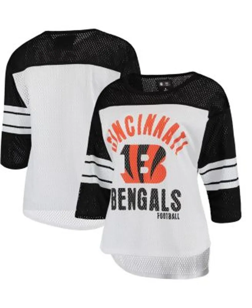 G-III 4Her by Carl Banks Women's White, Black Cincinnati Bengals