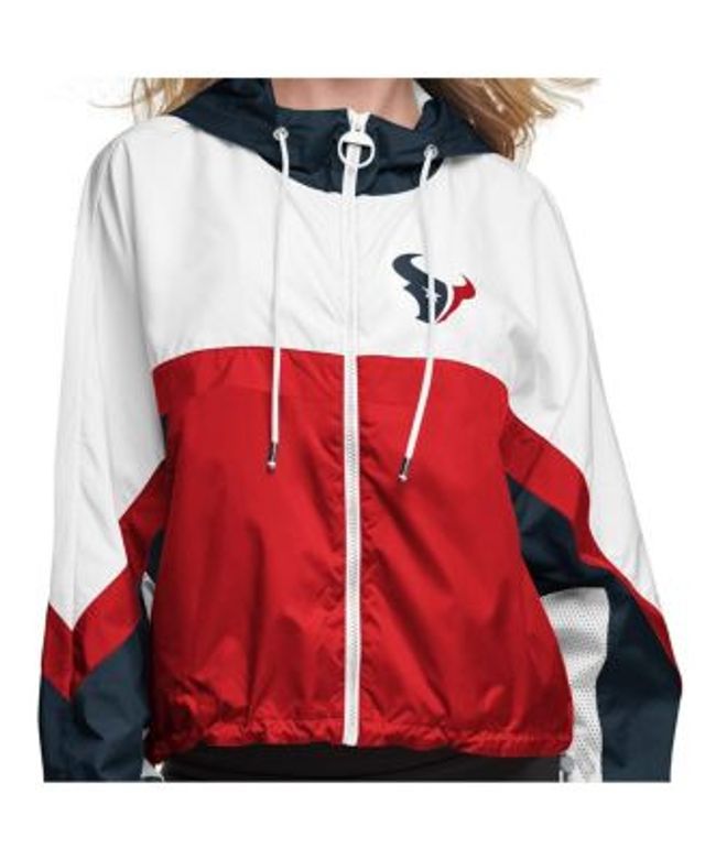 Women's The Wild Collective Red/White Kansas City Chiefs Color Block  Full-Zip Puffer Jacket