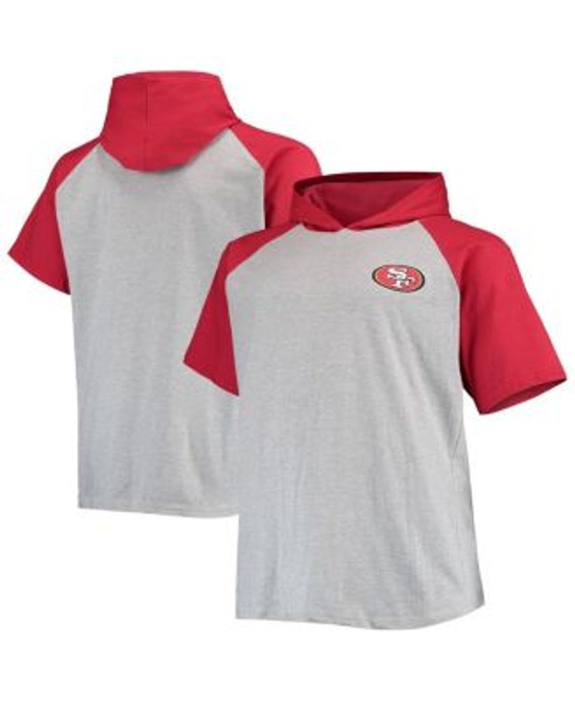 Men's Fanatics Branded Scarlet/Heathered Gray San Francisco 49ers