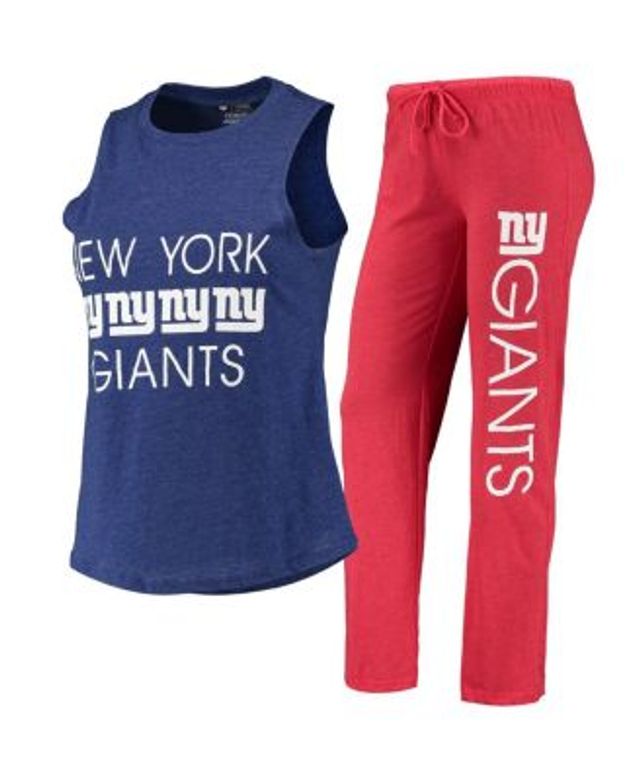 Women's Concepts Sport Royal/Red Buffalo Bills Badge T-Shirt & Pants Sleep Set Size: Extra Large