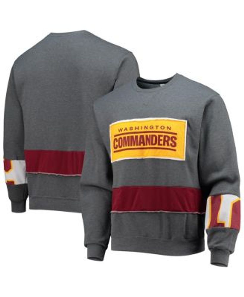 Men's Refried Apparel Burgundy Washington Commanders Pullover Hoodie