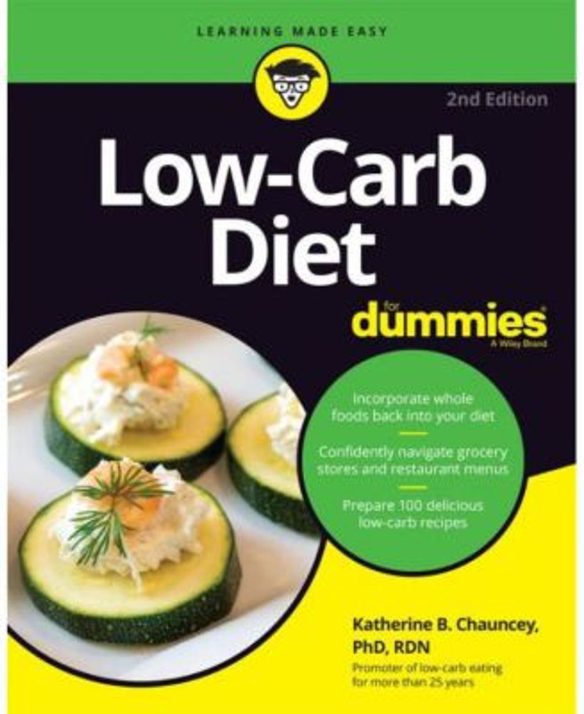 Low-Carb Diet For Dummies by Katherine B. Chauncey