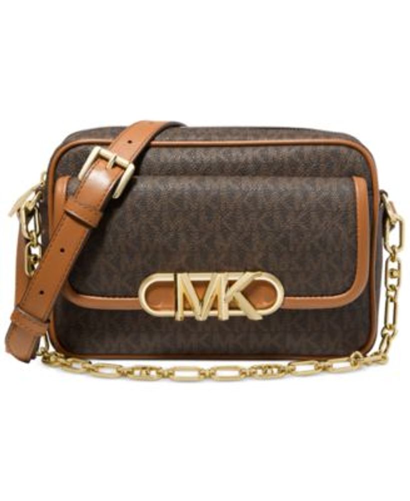 Michael Kors Parker Medium Chain Swag Camera Crossbody - Macy's