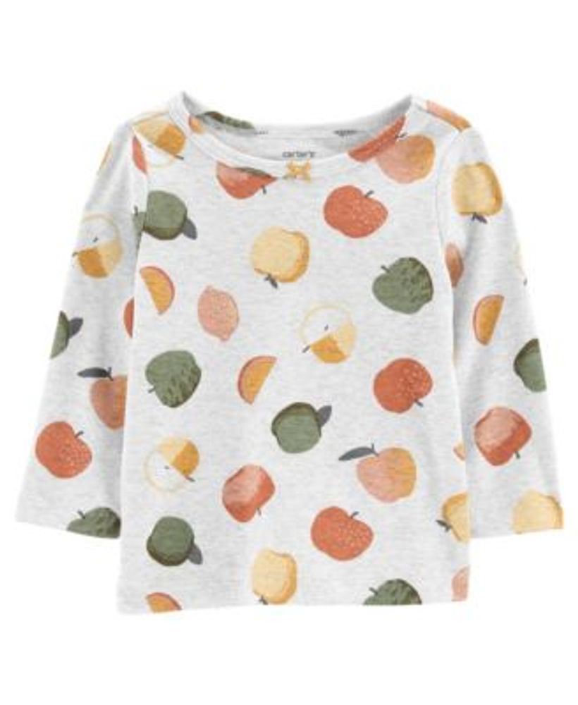 Baby Girls Apple T-shirt, Jumper and Tights, 3 Piece Set