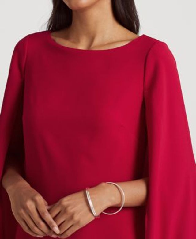 Lauren Ralph Lauren Women's Cape Georgette Cocktail Dress | Foxvalley Mall