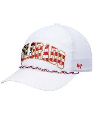 Men's '47 White Texas Longhorns Stars and Stripes Flag Flutter