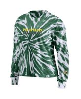 Women's WEAR by Erin Andrews Green Green Bay Packers Lace-Up