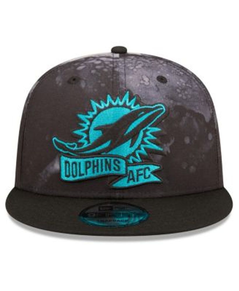 New Era Miami Dolphins 9Fifty Sideline Ink Dye Snapback Hat – Long