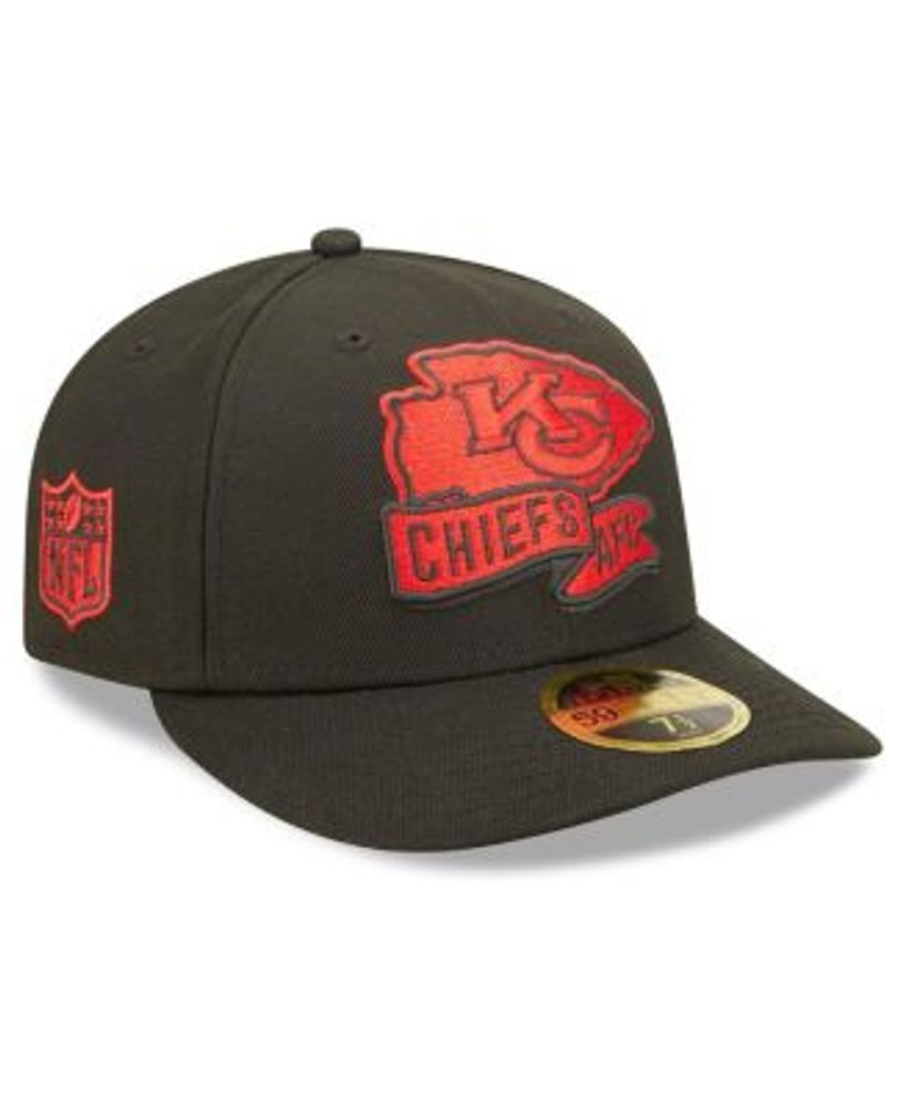 Lids Kansas City Chiefs New Era Omaha Low Profile 59FIFTY Fitted Hat -  Black