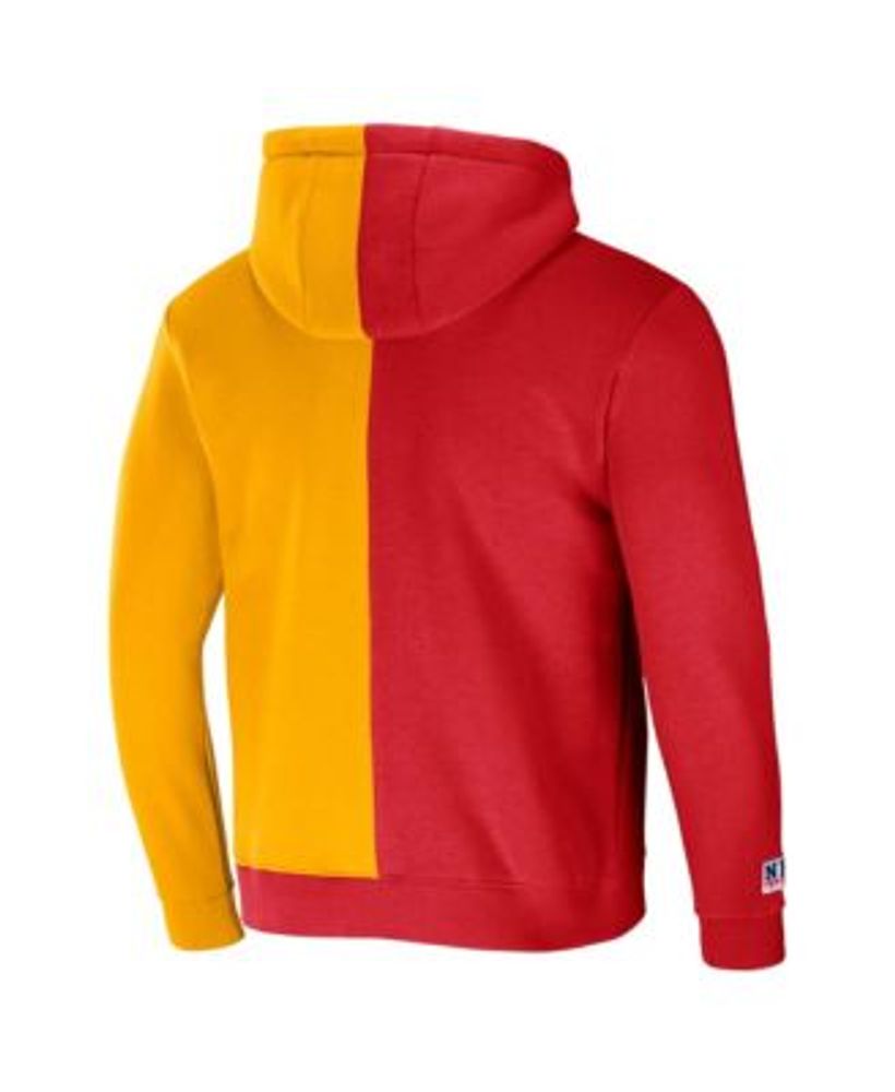 Youth Yellow Kansas City Chiefs Fan Gear Prime Pullover Hoodie