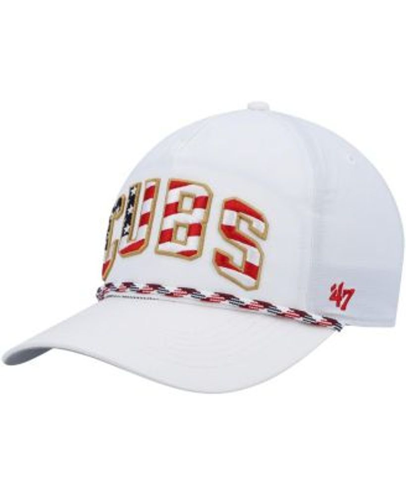 Milwaukee Brewers '47 Flag Flutter Hitch Snapback Hat - White